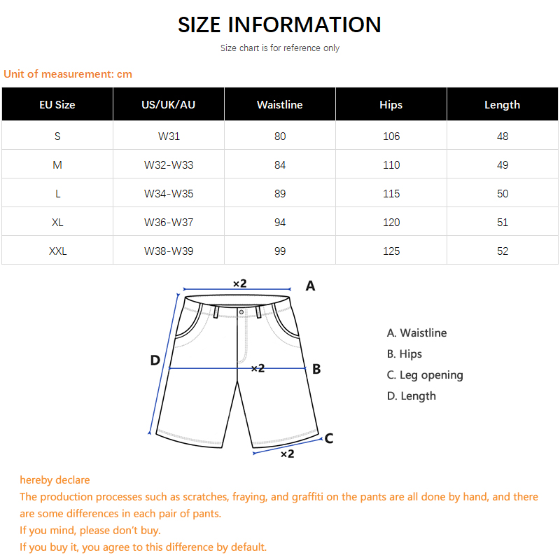 Pantalones Cortos de Mezclilla - Men'S Fashion Korea reseña y precio