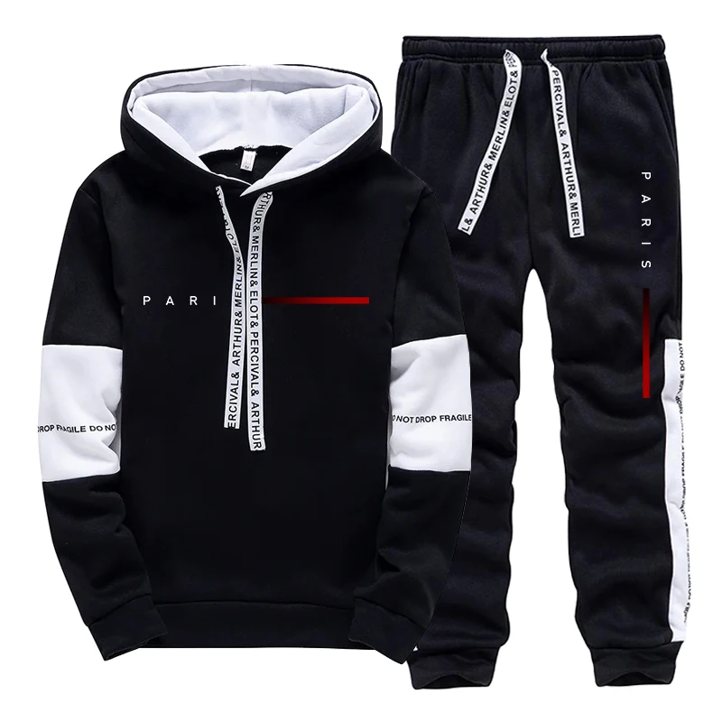 Conjunto de Sudadera con Capuc - Men'S Fashion Designer reseña y precio