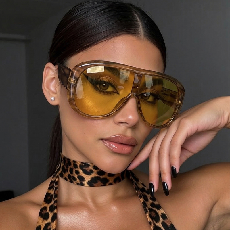 Gafas de Sol de Gran Tamaño co - Men'S Fashion Y2K reseña y precio