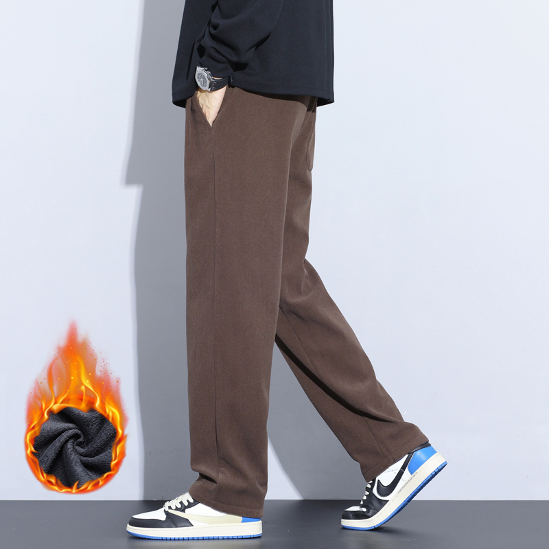 Pantalones informales sueltos  - Men'S Fashion Khaki Pants reseña y precio