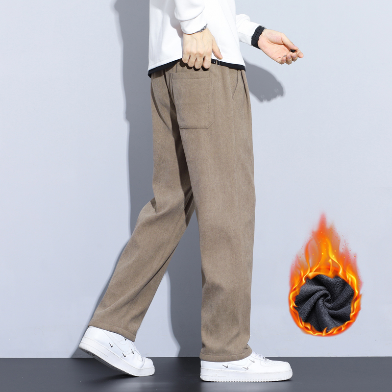 Pantalones informales sueltos  - Men'S Fashion Khaki Pants reseña y precio