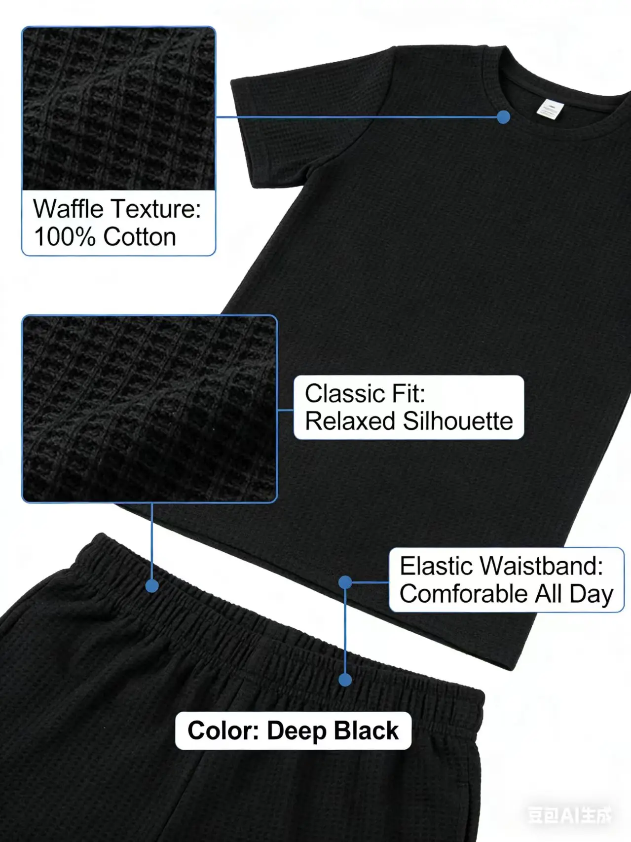 Conjunto de camiseta y pantalo - Mens Fashion Workwear reseña y precio