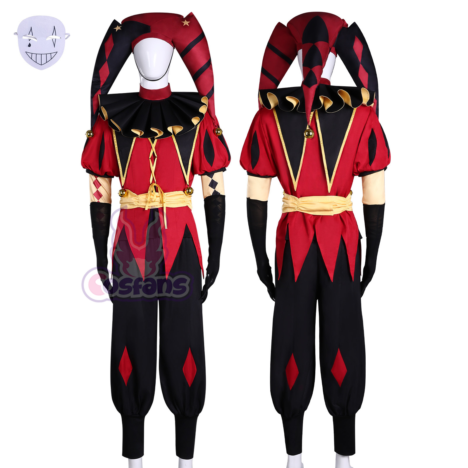 Disfraz de Payaso Pierrot, Arl - Mens Fashion Jumpsuit reseña y precio