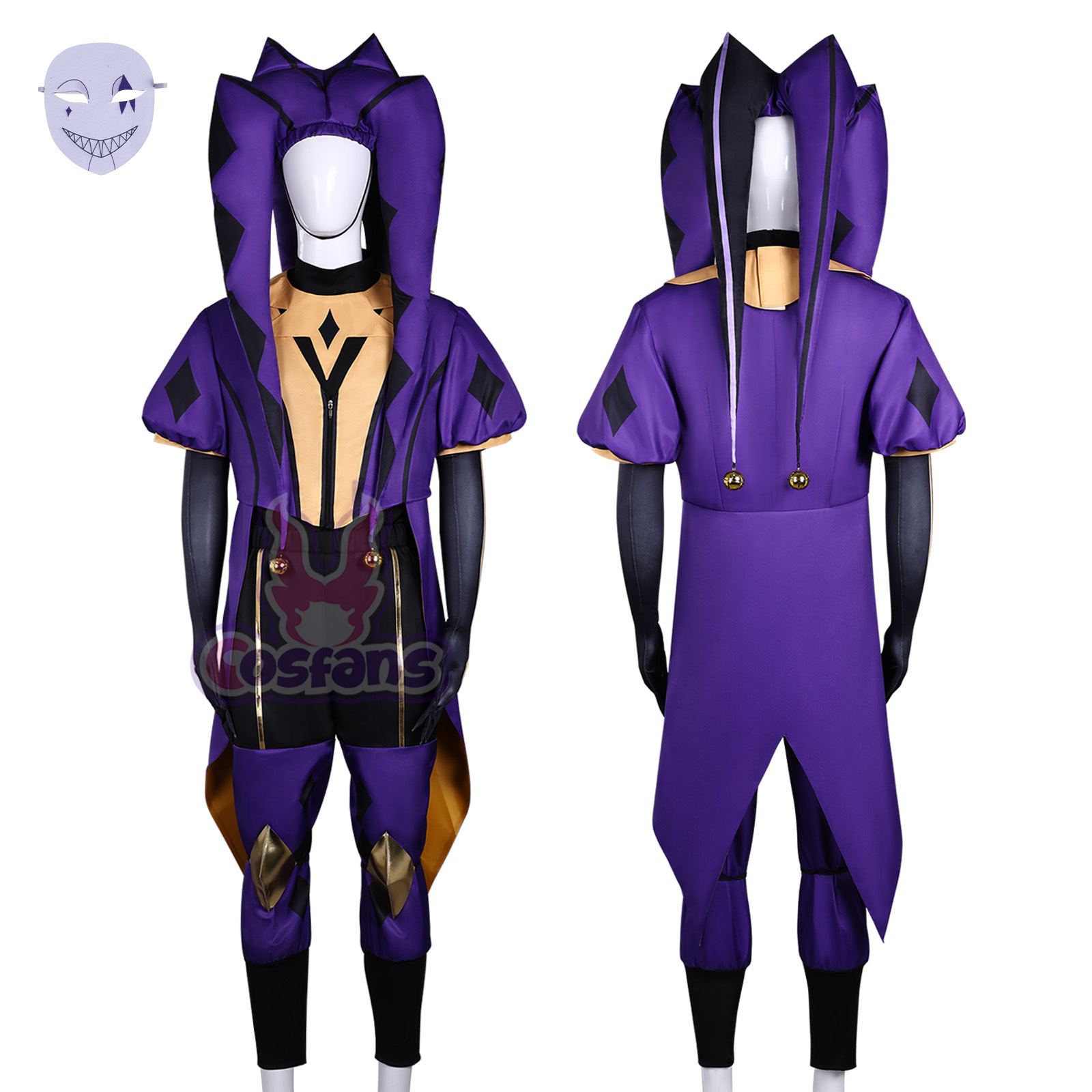 Disfraz de Payaso Pierrot, Arl - Mens Fashion Jumpsuit reseña y precio