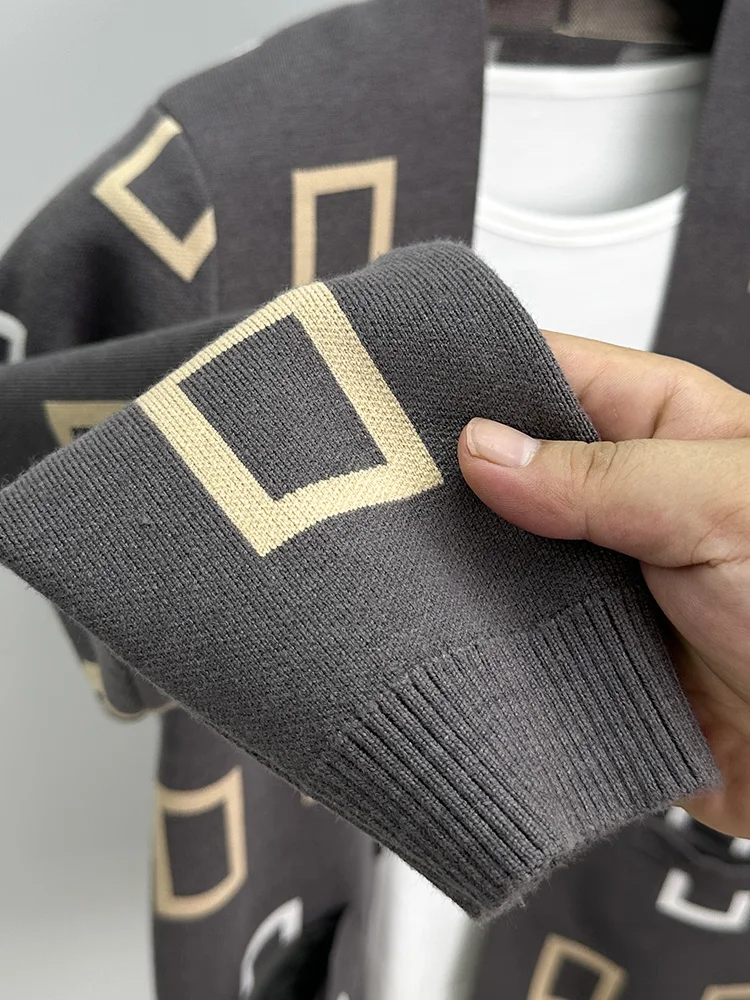 Cárdigan de punto de diseñador - Men'S Fashion V Neck Sweater reseña y precio