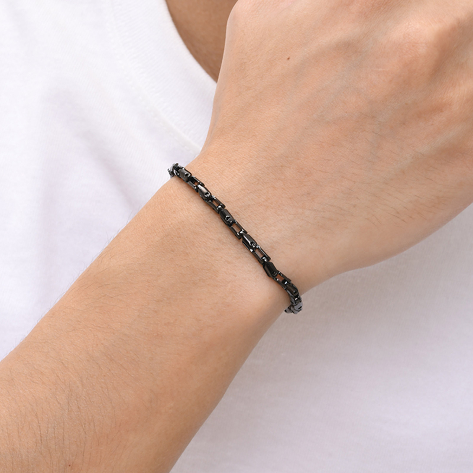 Pulseras finas de cadena de ac - 1950S Fashion Men'S reseña y precio