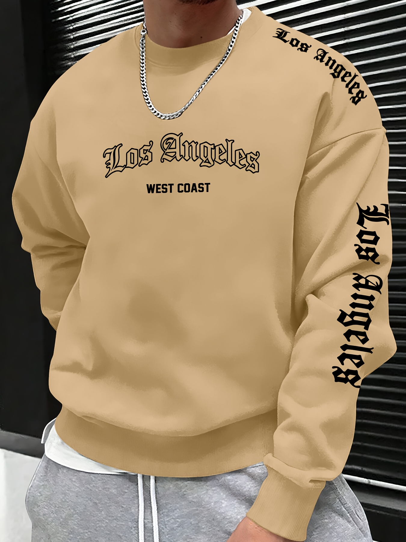 Sudadera de Cuello Redondo par - Mens Fashion Casual 2026 reseña y precio