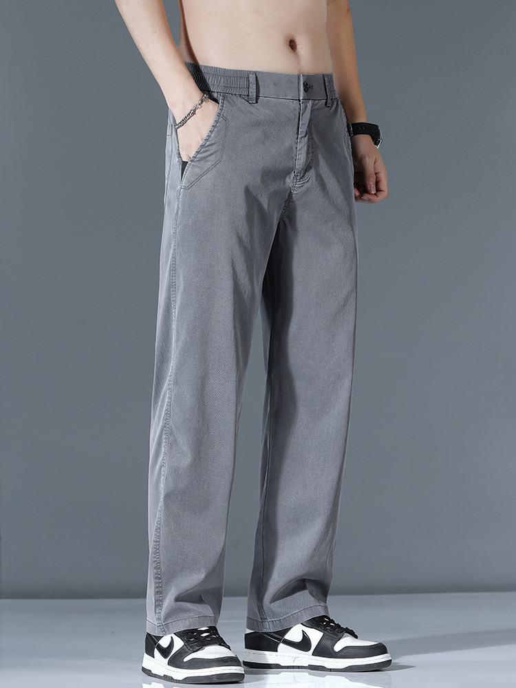 Pantalones informales holgados - Men'S Fashion Korea reseña y precio