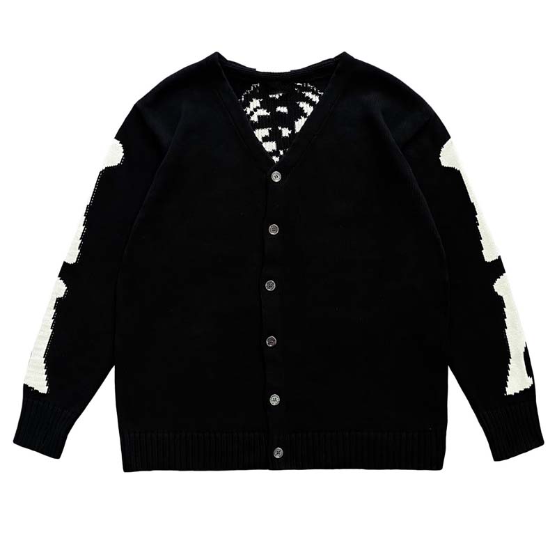 Kapital Vintage Hirata hueso e - Men'S Fashion V Neck Sweater reseña y precio