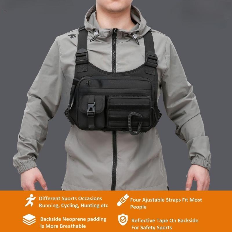 Bolso táctico unisex para exte - Tactical Vest Men reseña y precio