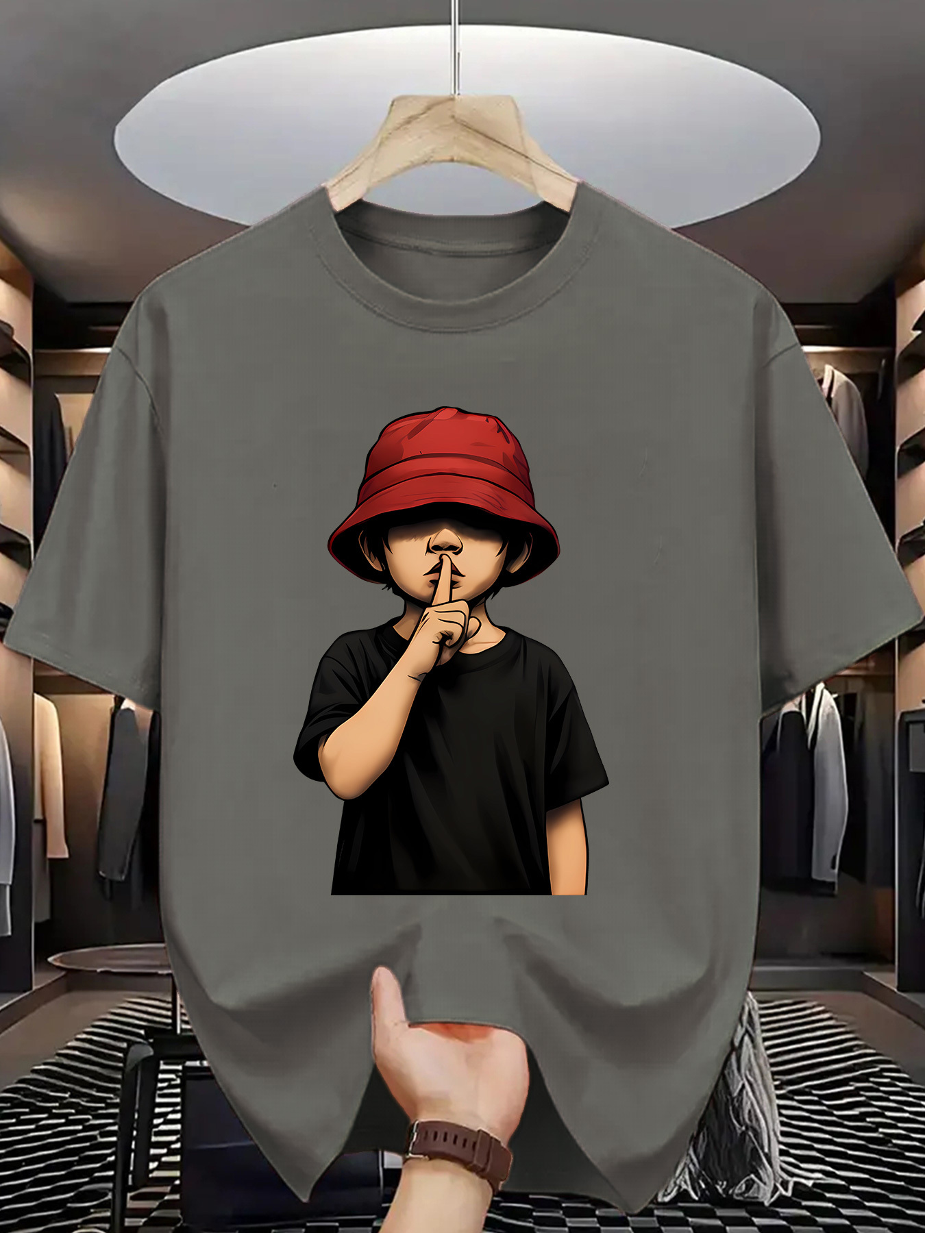 Camiseta Verde Oscuro para Hom - Mens Fashion Bucket Hat reseña y precio