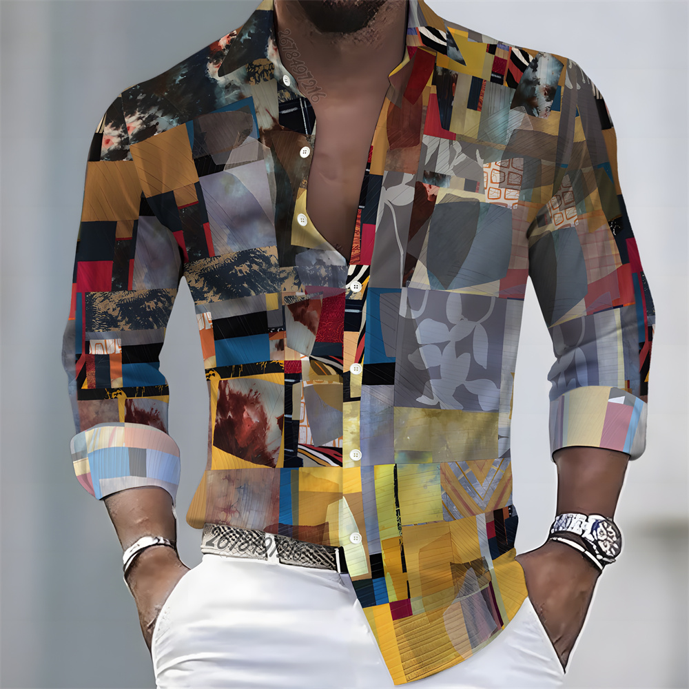 Camisa de Manga Larga para Hom - Men'S Fashion Designer reseña y precio