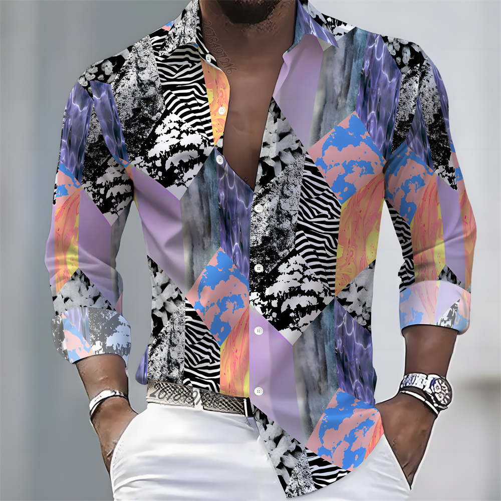 Camisa de Manga Larga para Hom - Men'S Fashion Designer reseña y precio
