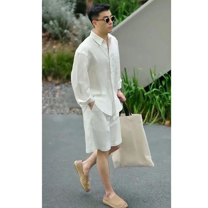 Conjunto Casual de Verano, Cam - Mens Fashion Suits reseña y precio