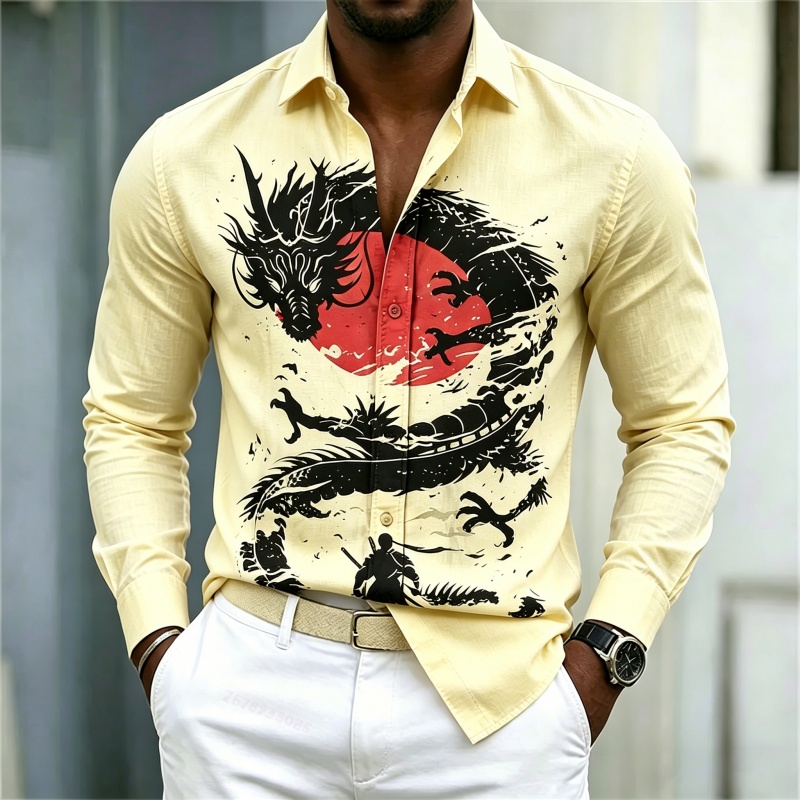Camisa de Hombre 2026, Blanca, - Mens Fashion Casual 2026 reseña y precio