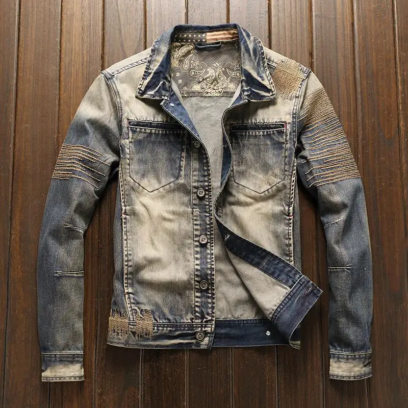 Abrigo Vaquero para Hombre, Es - Men'S Fashion Korea reseña y precio