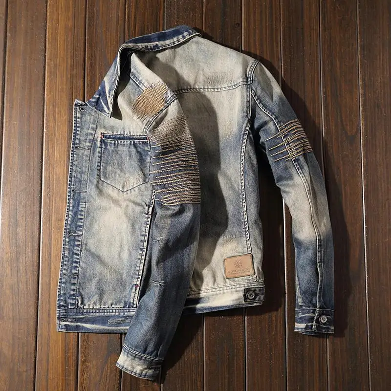 Abrigo Vaquero para Hombre, Es - Men'S Fashion Korea reseña y precio