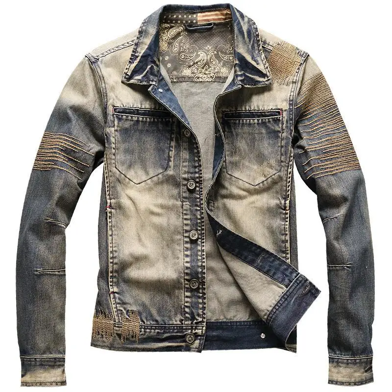 Abrigo Vaquero para Hombre, Es - Men'S Fashion Korea reseña y precio