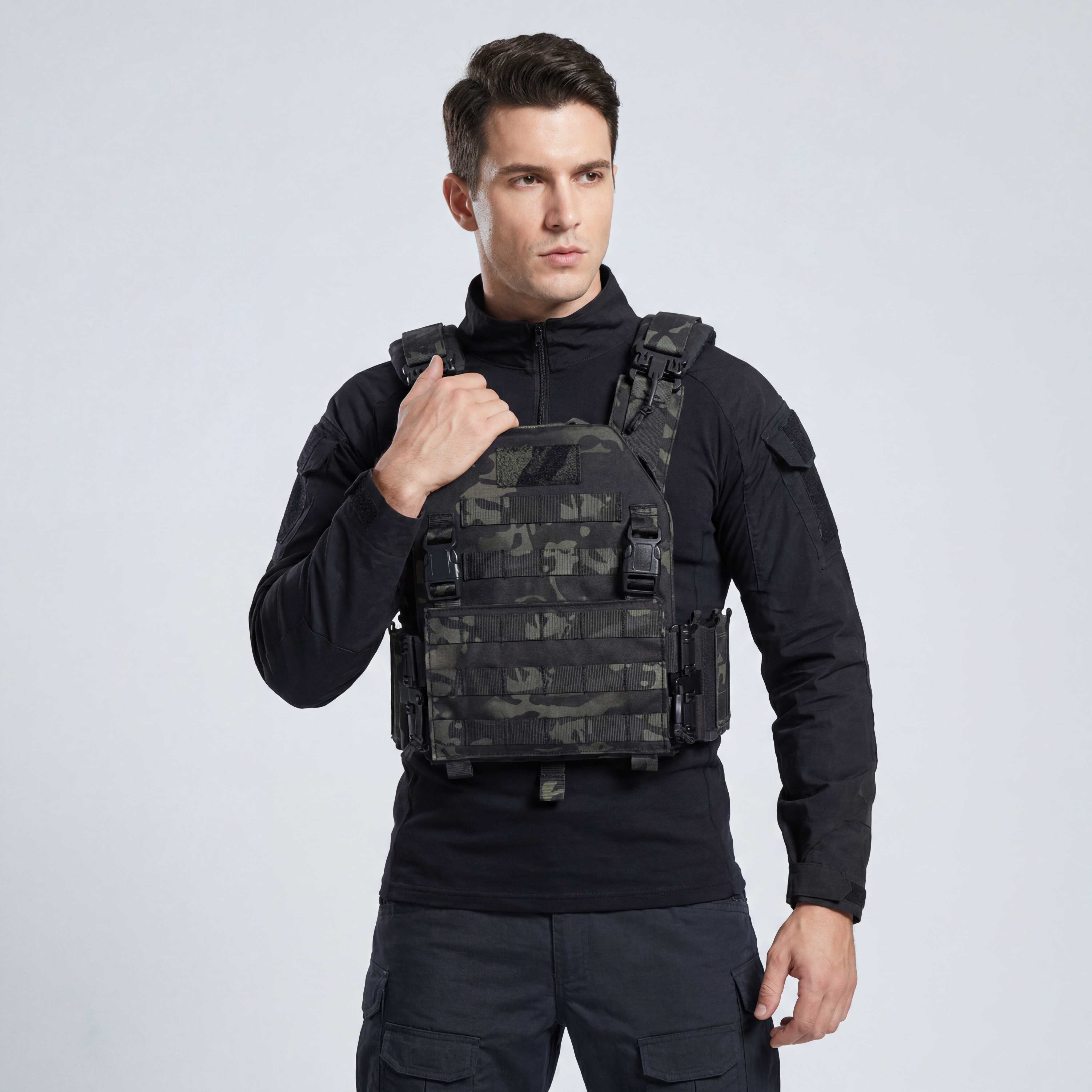 Chaleco Táctico con Caracterís - Tactical Vest Men reseña y precio