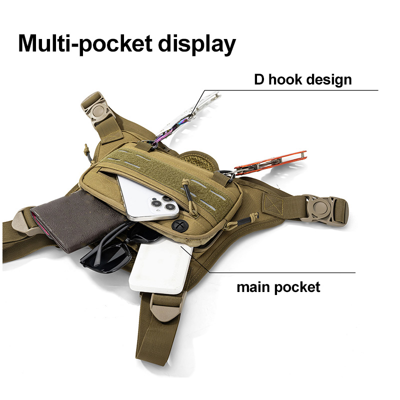 Chaleco Táctico con Bolsillos  - Tactical Vest Men reseña y precio