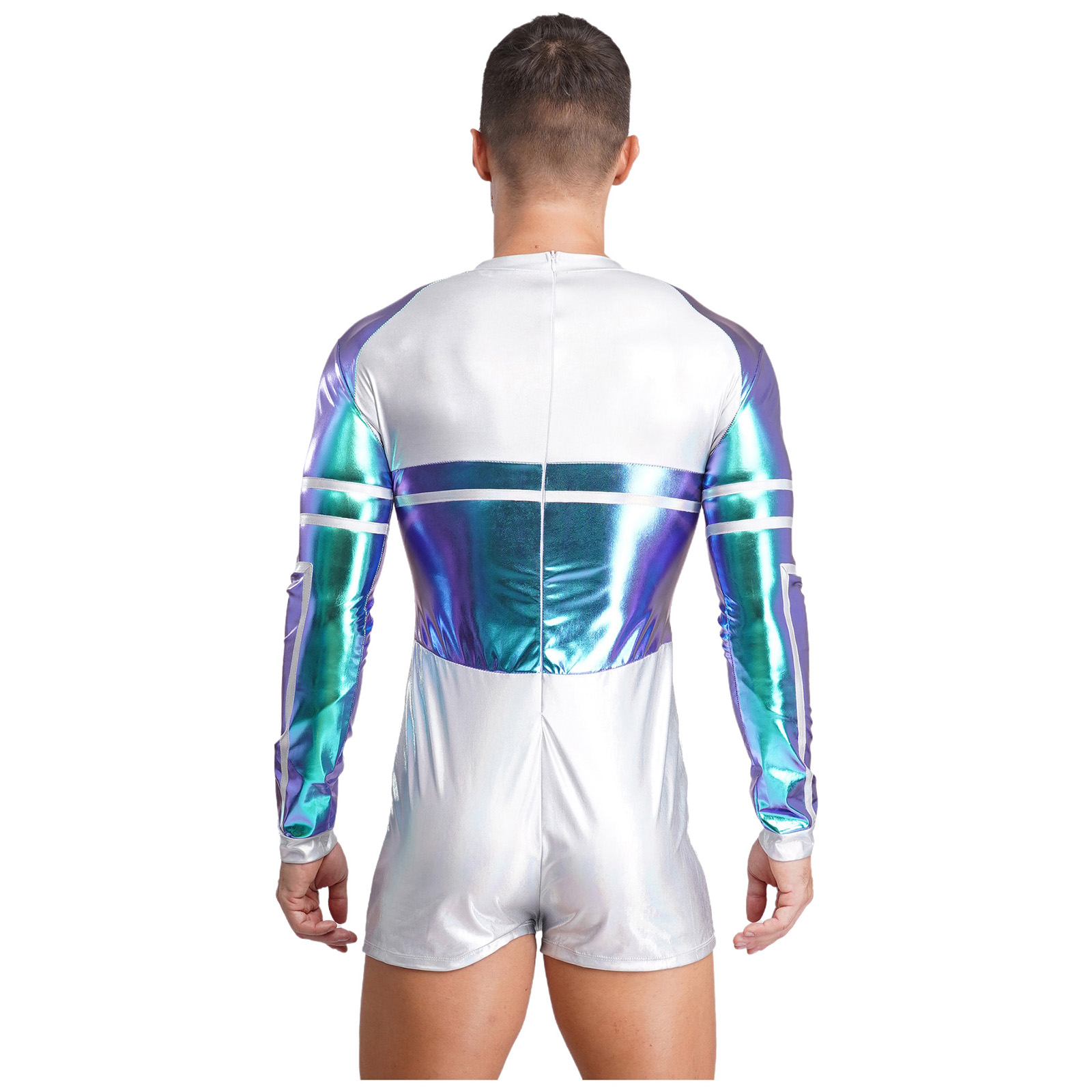 Disfraz de astronauta alieníge - Mens Fashion Jumpsuit reseña y precio