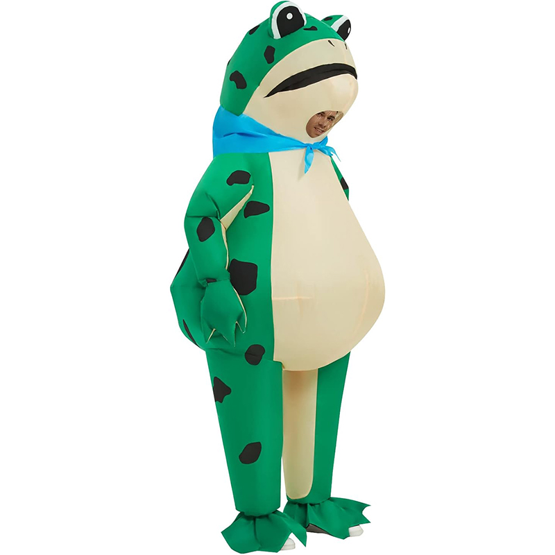 Disfraz de rana inflable para  - Mens Fashion Jumpsuit reseña y precio