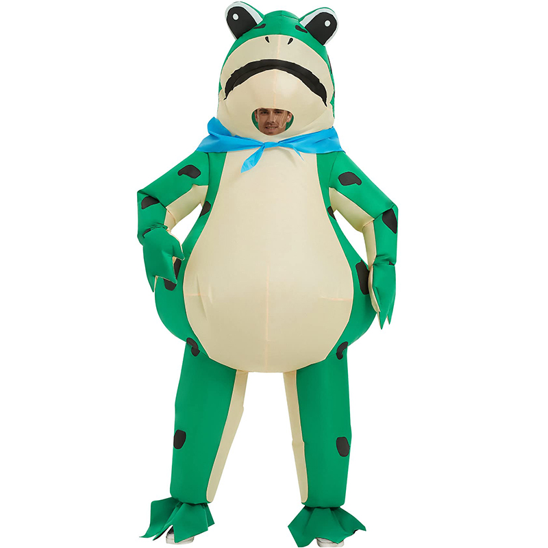 Disfraz de rana inflable para  - Mens Fashion Jumpsuit reseña y precio