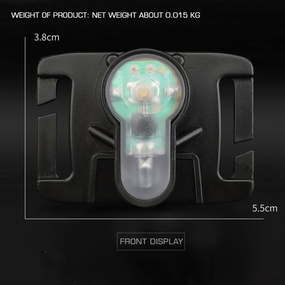 Luz de señal táctica MOLLE, ch - Tactical Vest Men reseña y precio