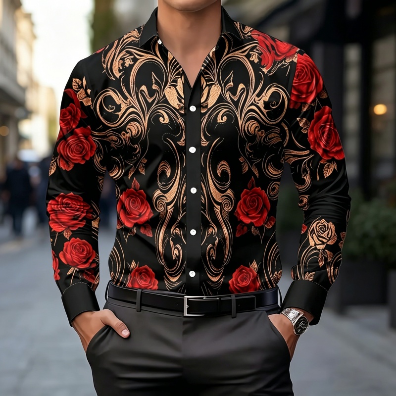 Camisa de hombre 2026, nueva m - Mens Fashion Casual 2026 reseña y precio