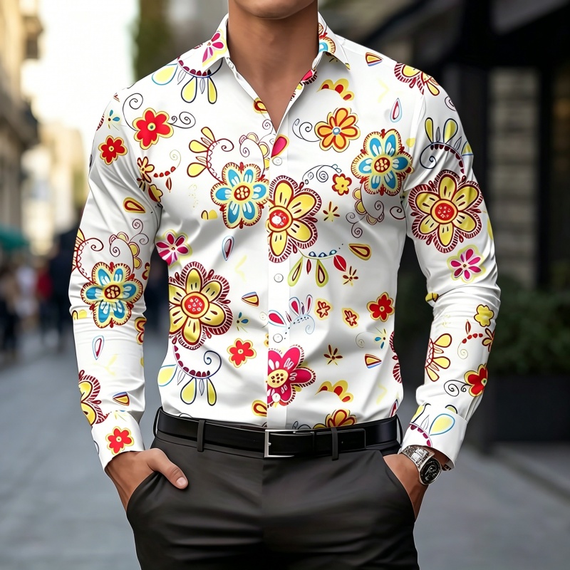 Camisa de hombre 2026, nueva m - Mens Fashion Casual 2026 reseña y precio