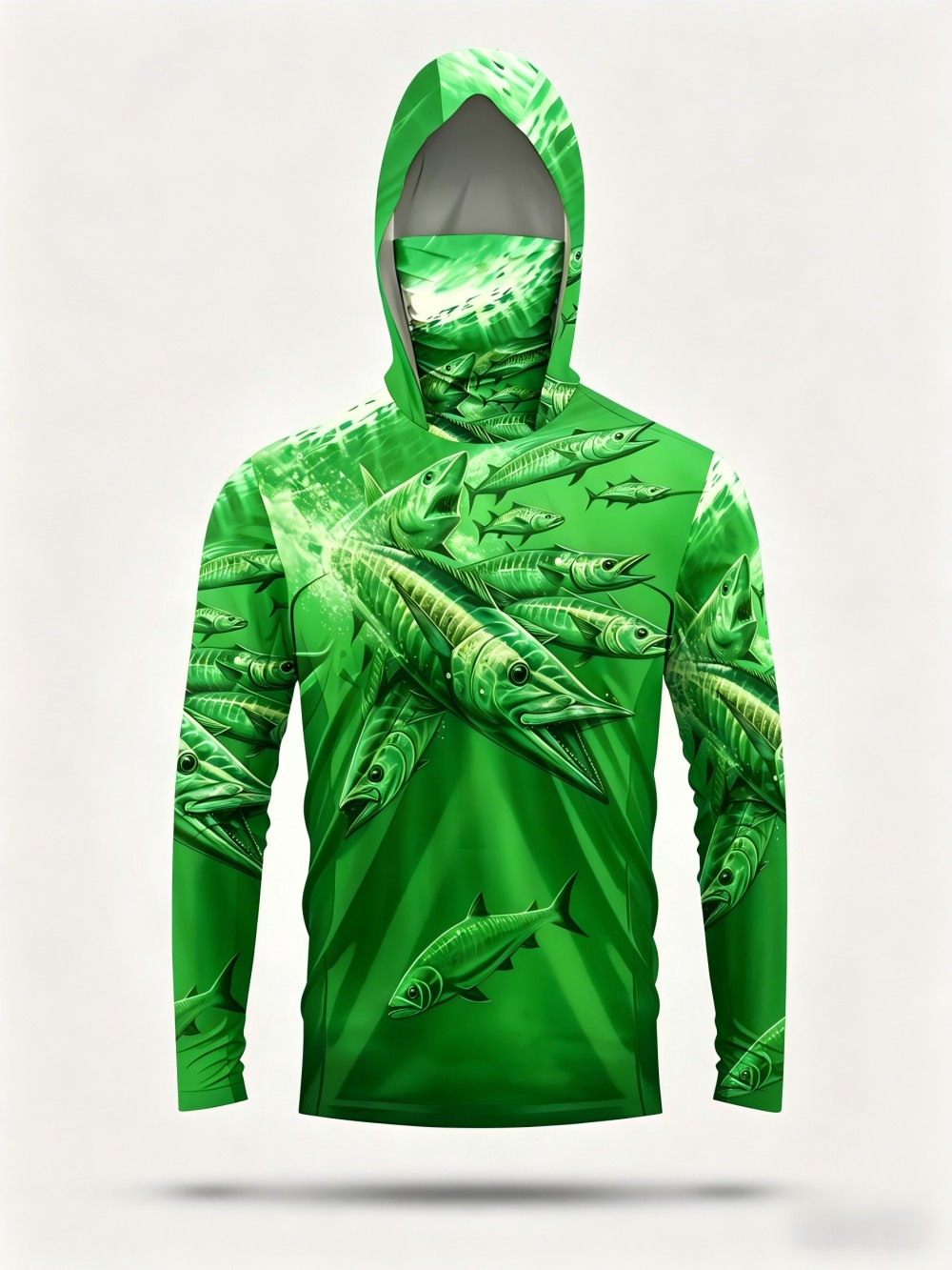 Camiseta de Pesca con Capucha  - Mens Fashion Suits reseña y precio
