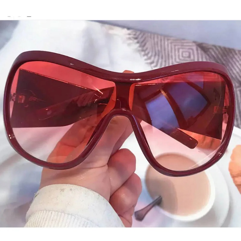 Gafas de sol Y2K de gran tamañ - Men'S Fashion Y2K reseña y precio