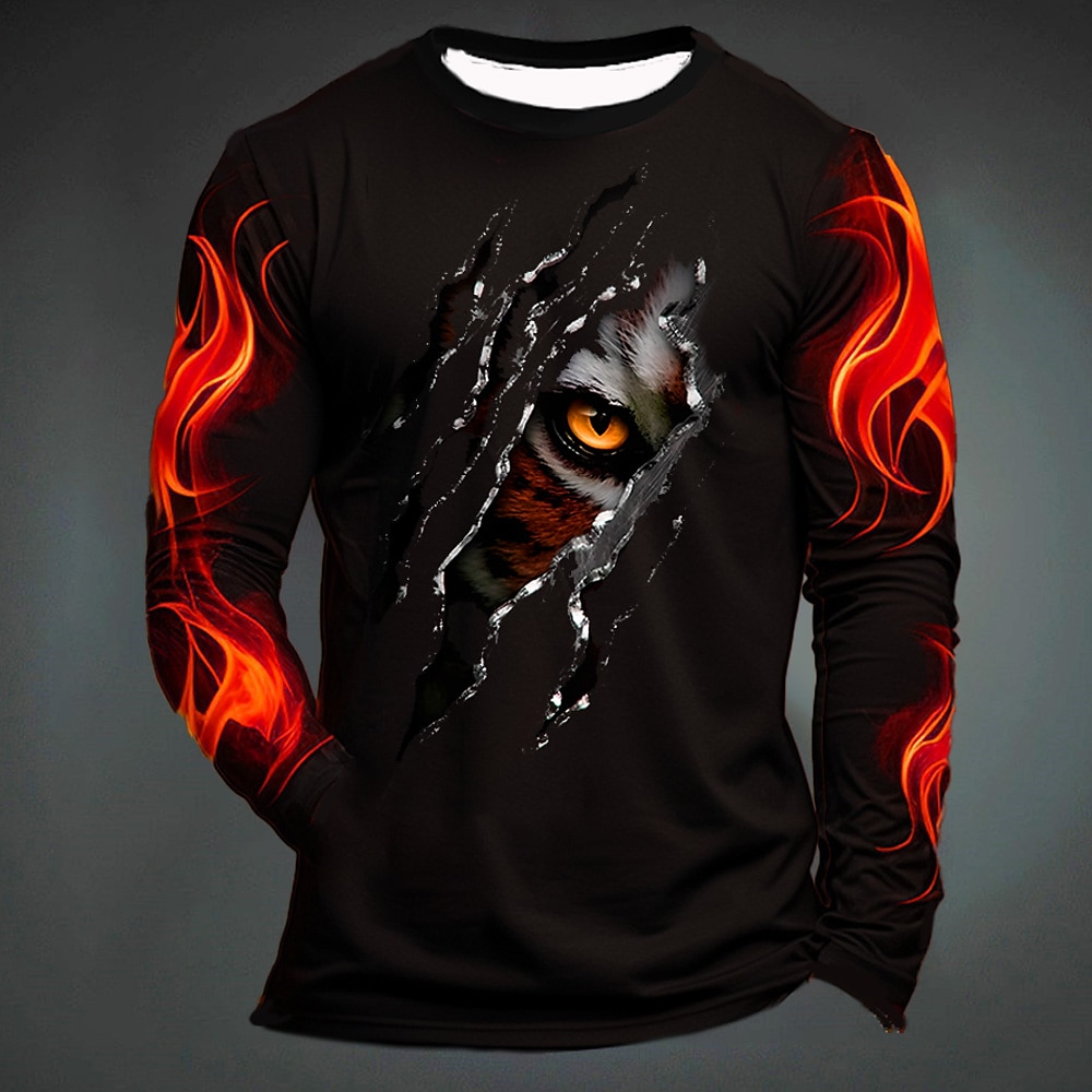 Camiseta divertida con estampa - Men'S Fashion Y2K reseña y precio