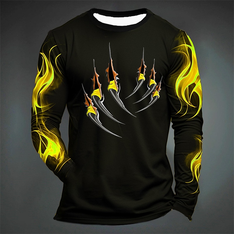 Camiseta divertida con estampa - Men'S Fashion Y2K reseña y precio