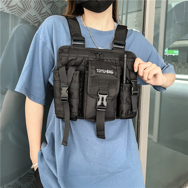 Ropa informal estilo Hip-hop,  - Tactical Vest Men reseña y precio