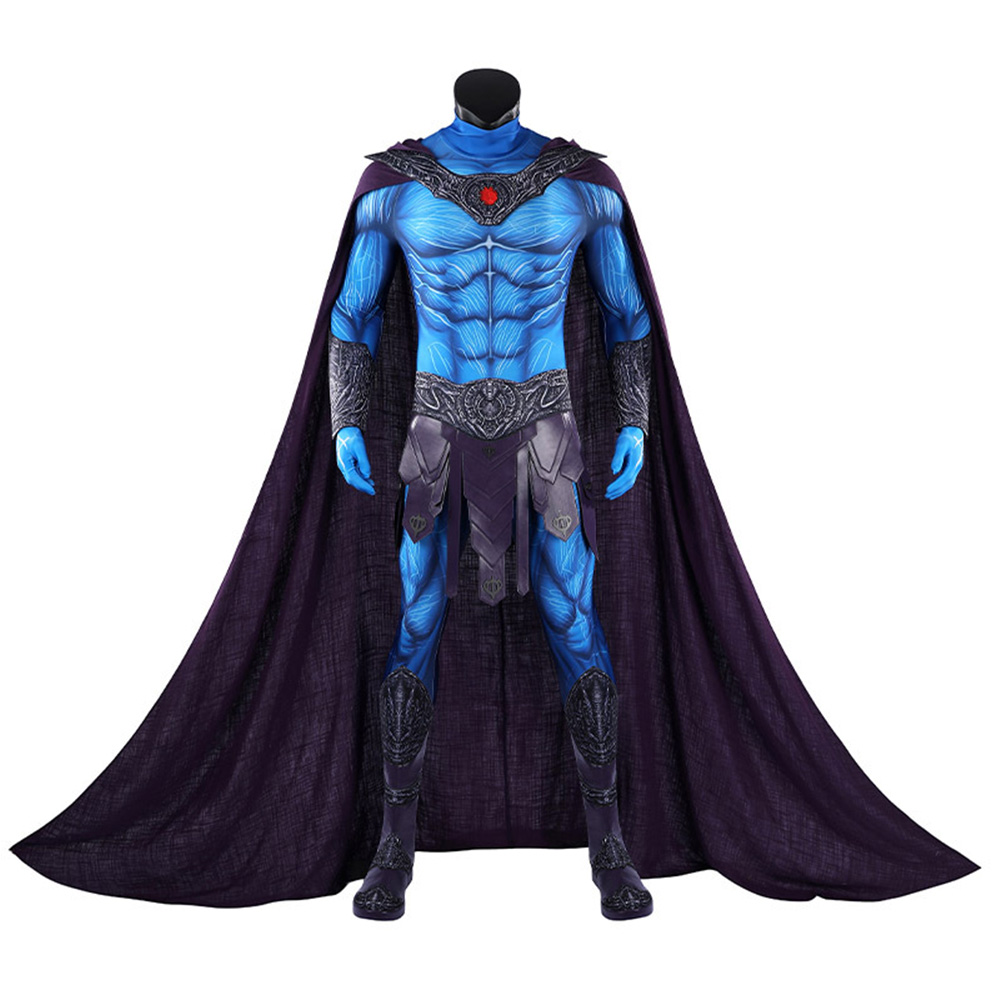 Disfraz de Cosplay de Skeletor - Mens Fashion Jumpsuit reseña y precio
