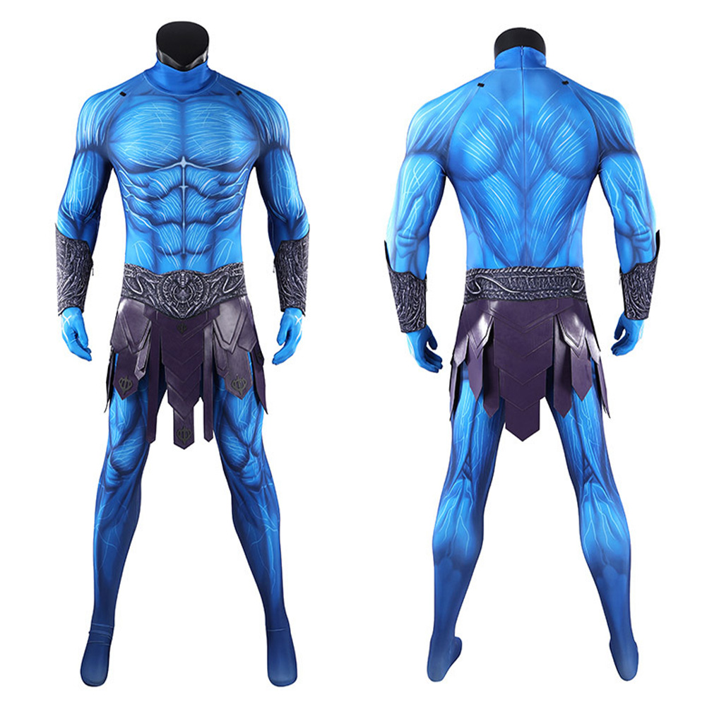 Disfraz de Cosplay de Skeletor - Mens Fashion Jumpsuit reseña y precio