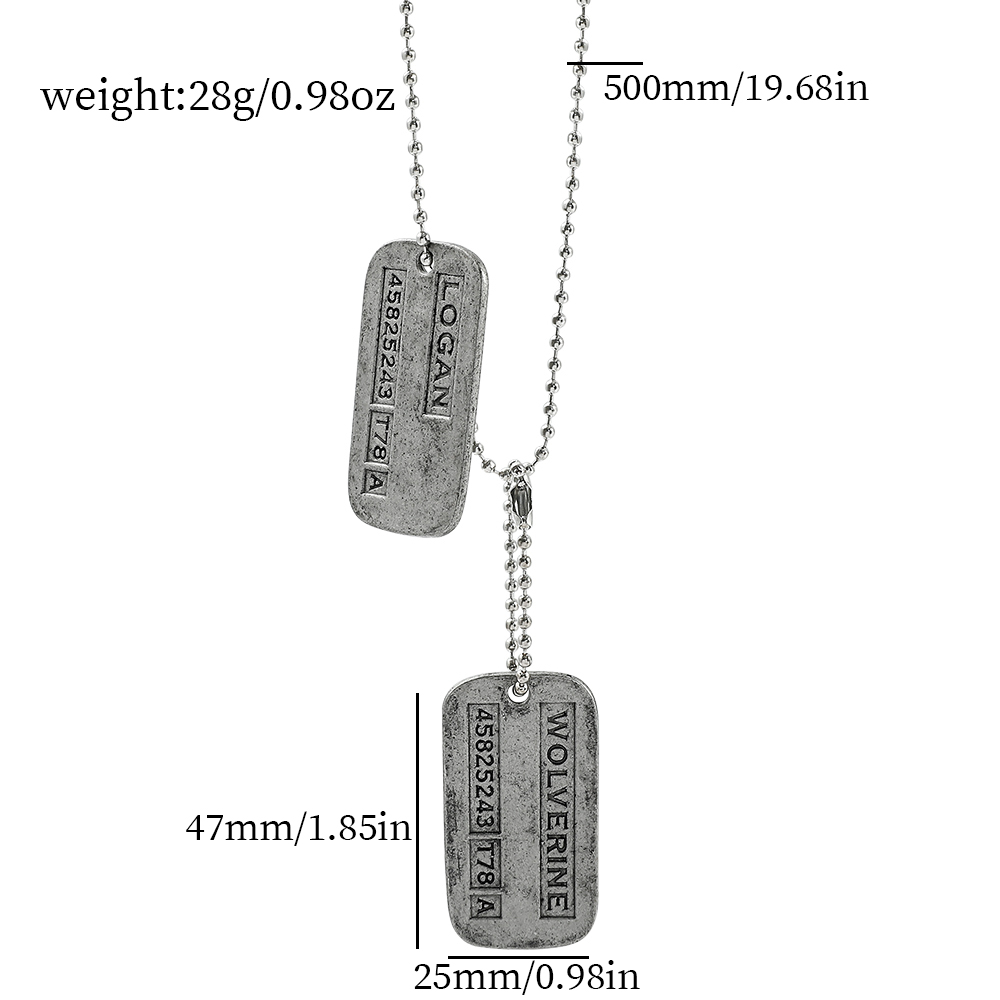 Collar con Colgante de Wolveri - Men'S Fashion Necklaces reseña y precio