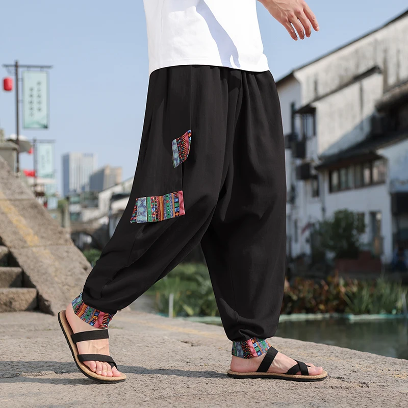 Pantalones Anchos Retro de Est - Chino Pants Men reseña y precio