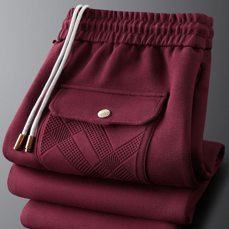 Pantalones de chándal informal - Men'S Fashion Khaki Pants reseña y precio