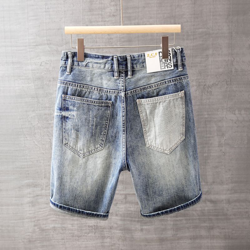 Pantalones vaqueros cortos par - Men'S Fashion Korea reseña y precio