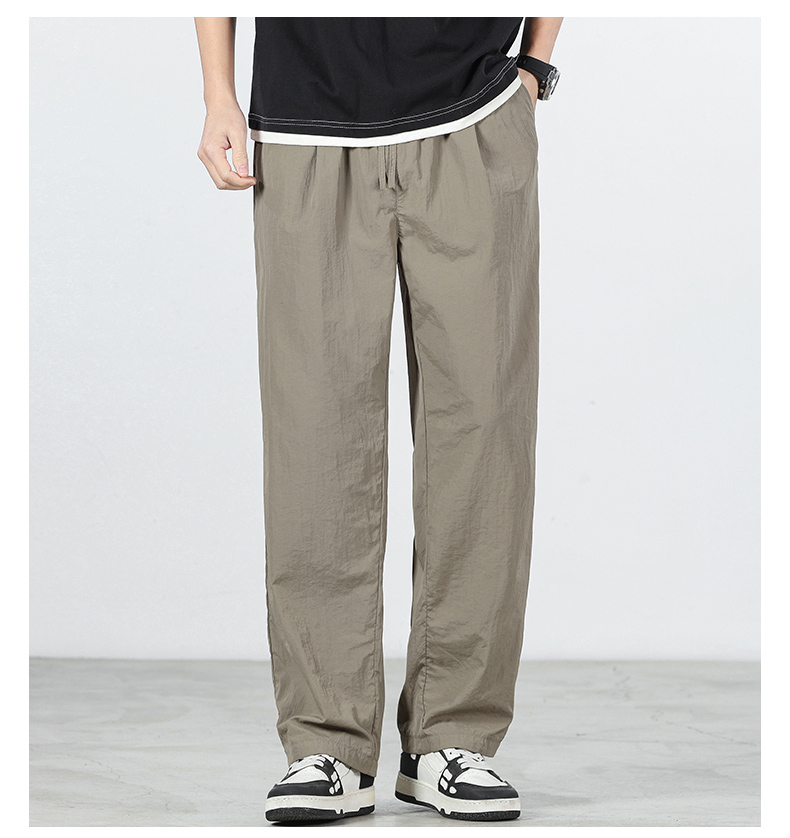 Pantalones Casuales de Verano  - Men'S Fashion Khaki Pants reseña y precio