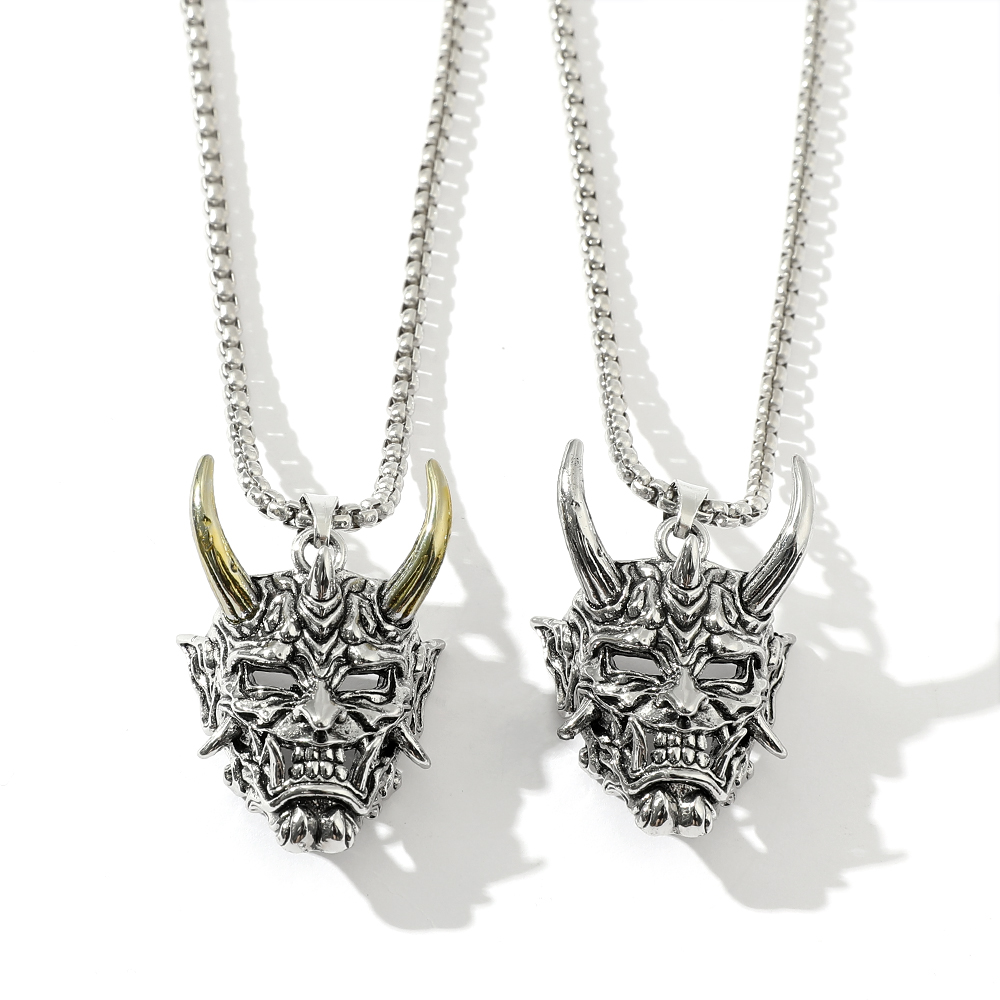Collar con Colgante de Máscara - Men'S Fashion Necklaces reseña y precio
