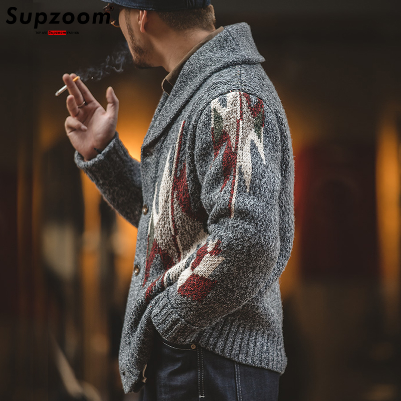 Supzoom-cárdigan de algodón co - Men'S Fashion V Neck Sweater reseña y precio