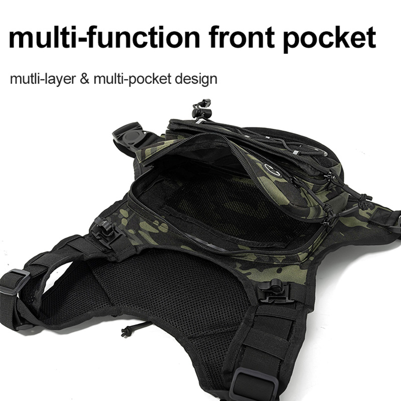 Bolsa Táctica, Chaleco con Bol - Tactical Vest Men reseña y precio