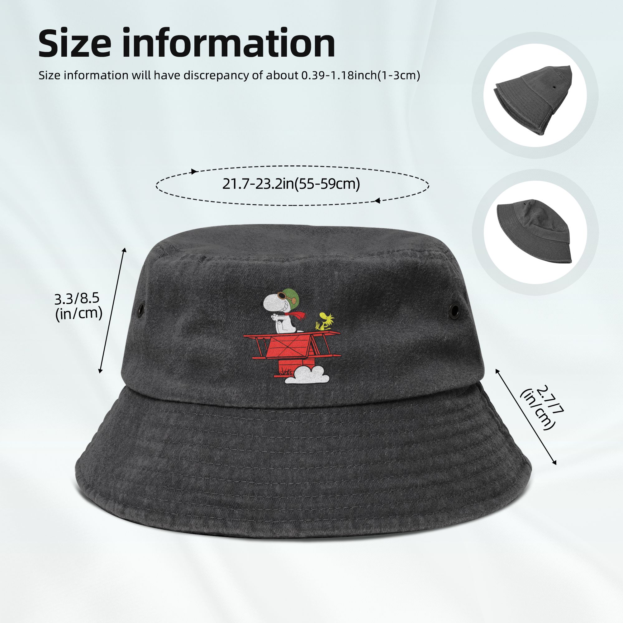 Sombrero de pescador Camp Snoo - Mens Fashion Bucket Hat reseña y precio
