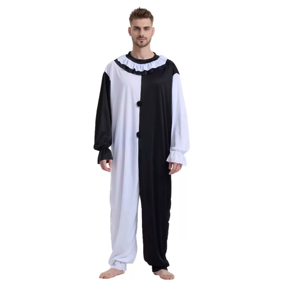 Disfraz de Payaso Terrorífico, - Mens Fashion Jumpsuit reseña y precio