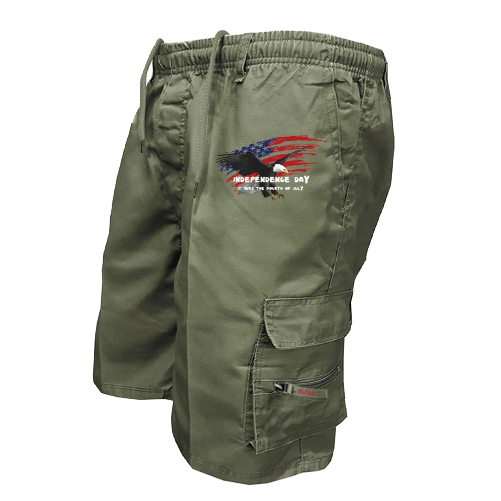 Pantalones cortos tipo cargo d - Mens Fashion Workwear reseña y precio