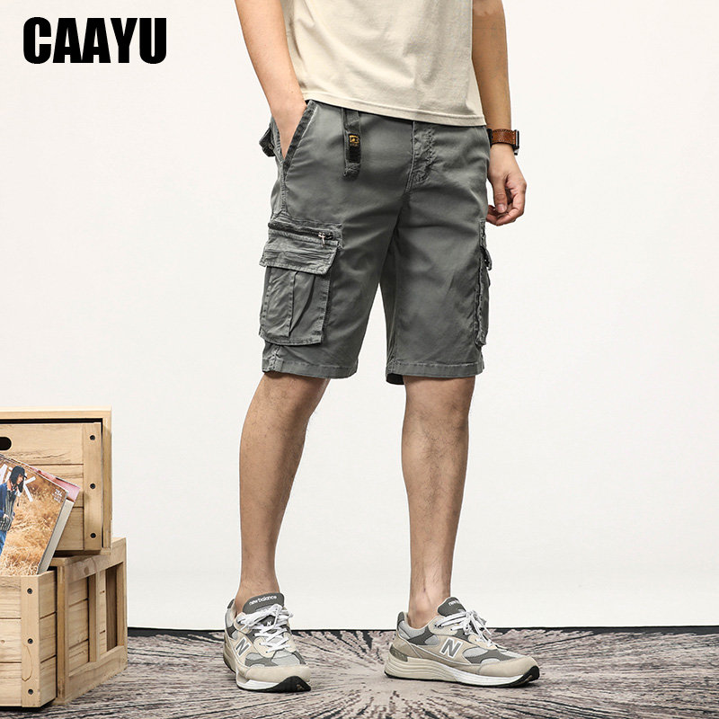 CAAYU pantalones cortos táctic - Men'S Fashion Khaki Pants reseña y precio