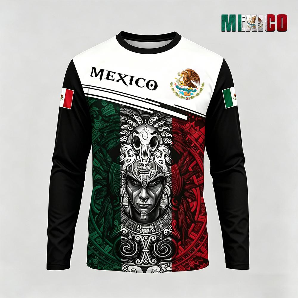 Camiseta de Manga Larga con Es - Mens Fashion Mexico reseña y precio